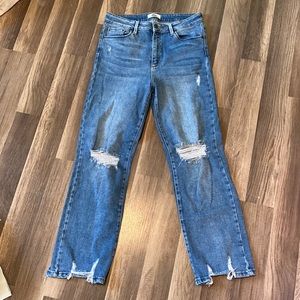 JBD Ripped Blue Jeans